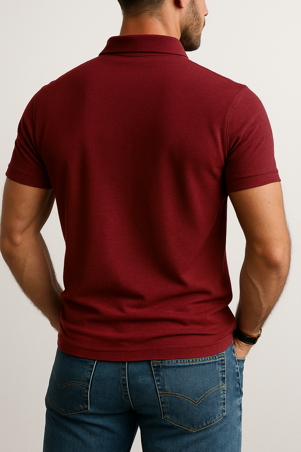 Pure Cotton Polo T-Shirt