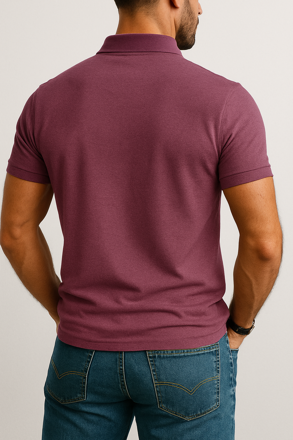 Pure Cotton Polo T-Shirt