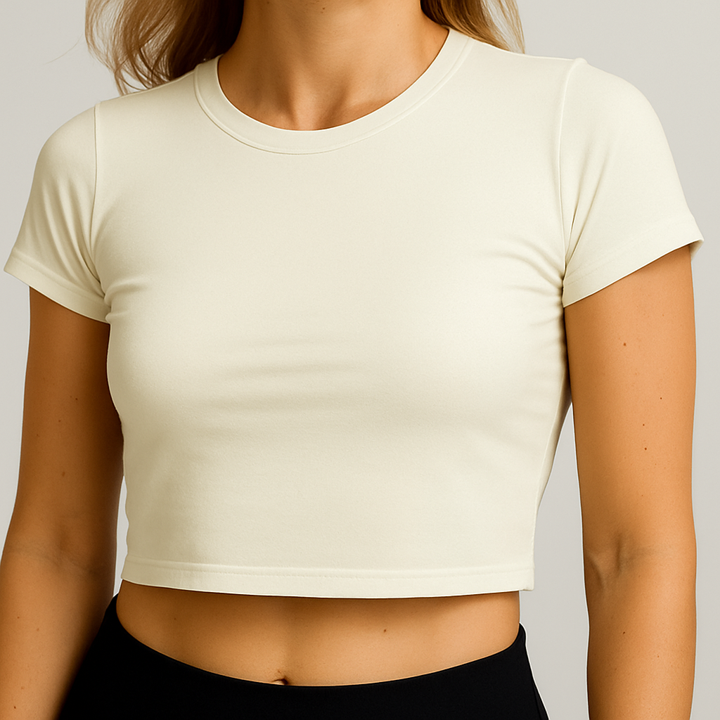 Fitted Cropped T-Shirt
