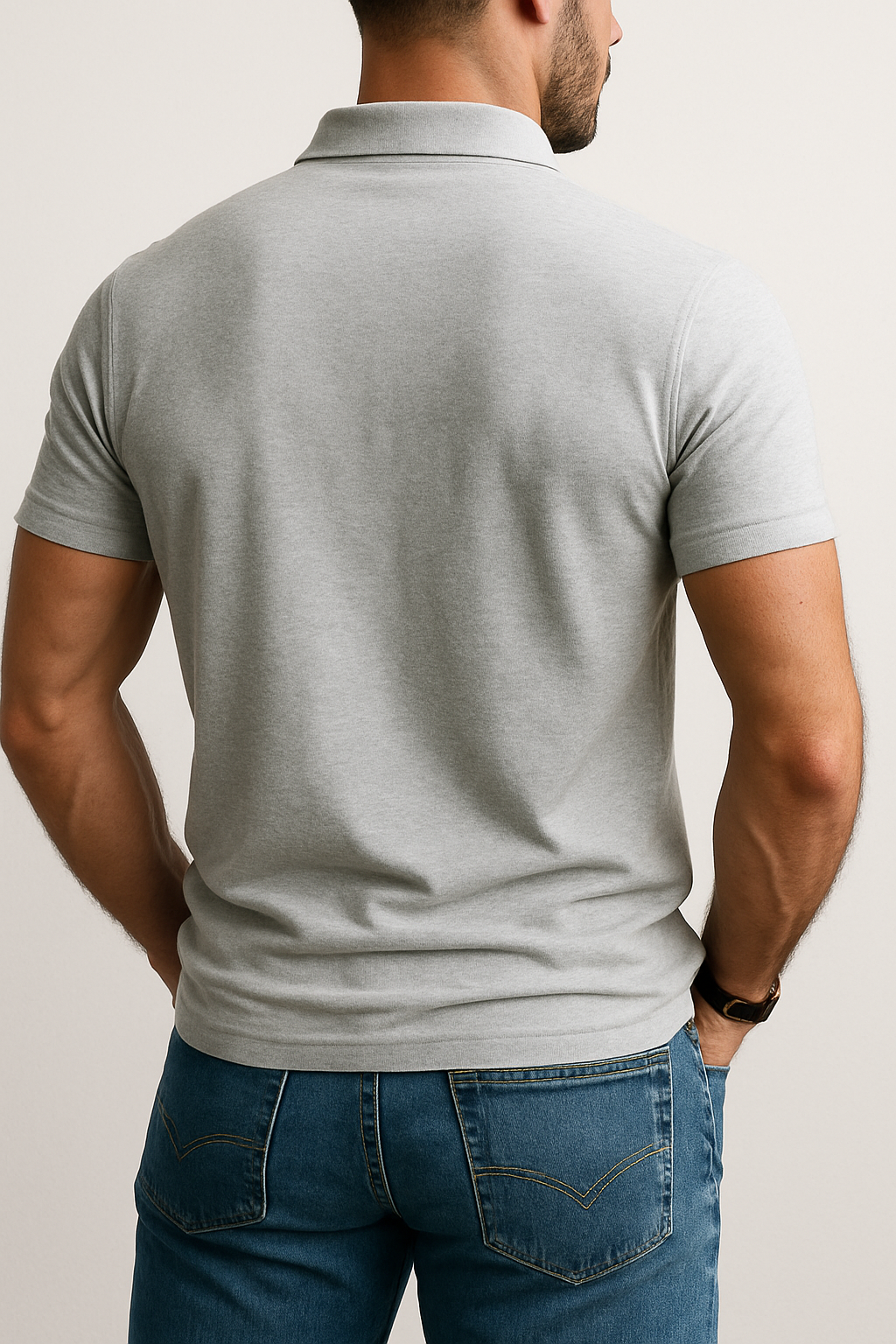 Pure Cotton Polo T-Shirt