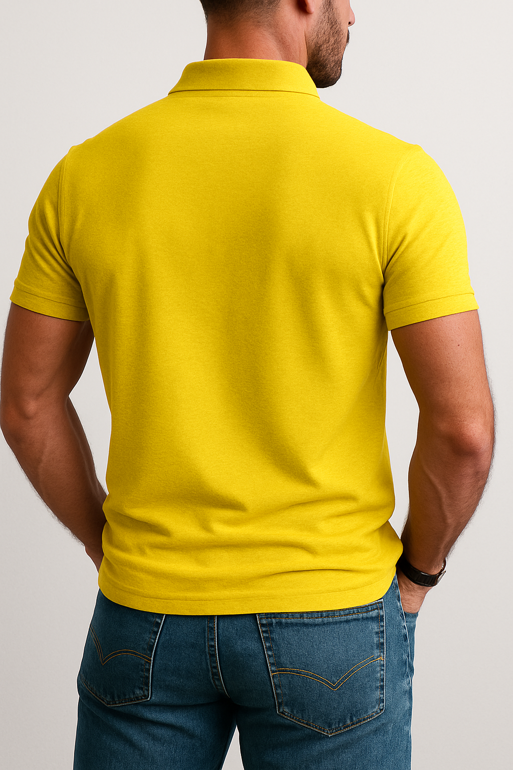 Pure Cotton Polo T-Shirt