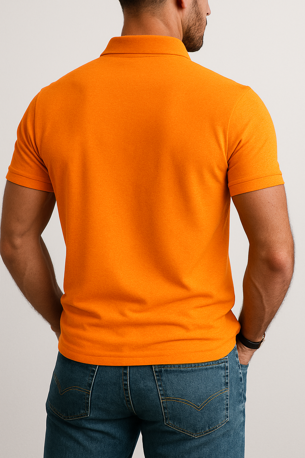 Pure Cotton Polo T-Shirt
