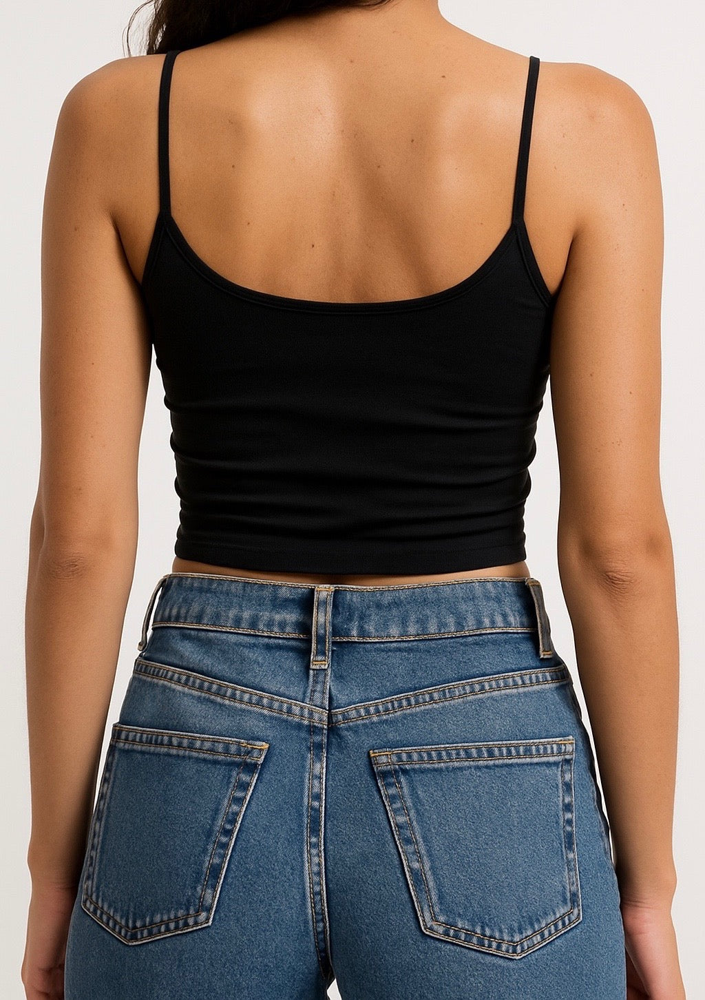 Spaghetti Strap Crop Top