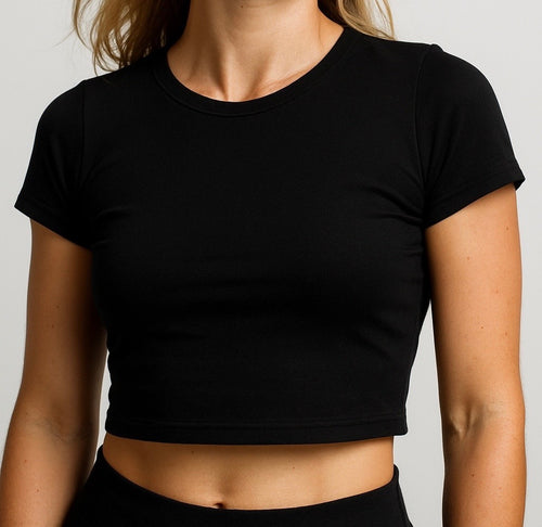 Fitted Cropped T-Shirt