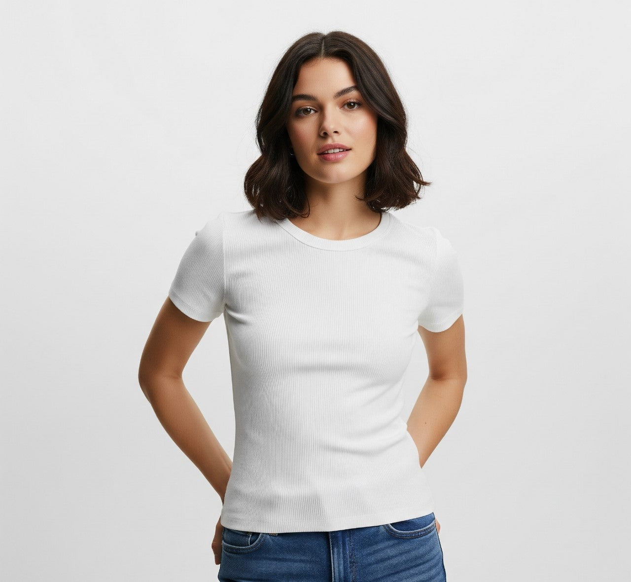 Set of 5 - Basic Cotton T-Shirt
