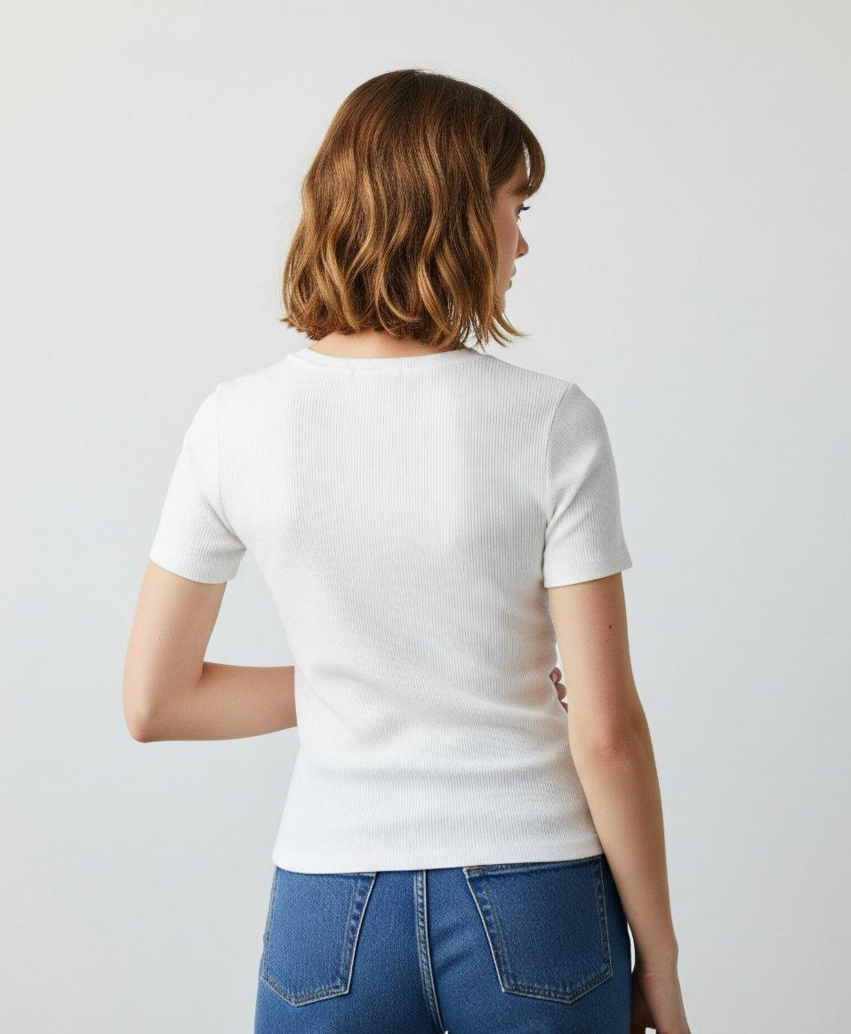 Set of 5 - Basic Cotton T-Shirt