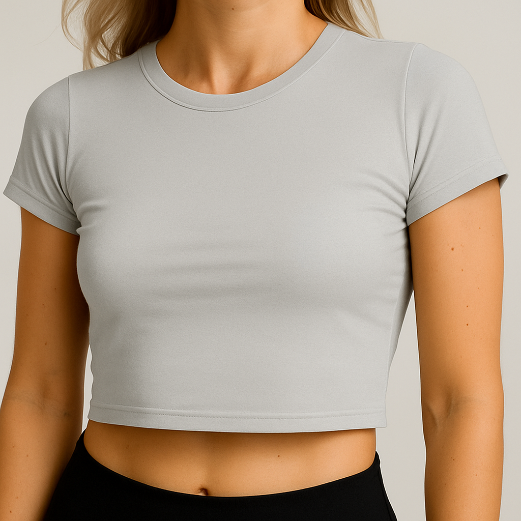 Fitted Cropped T-Shirt