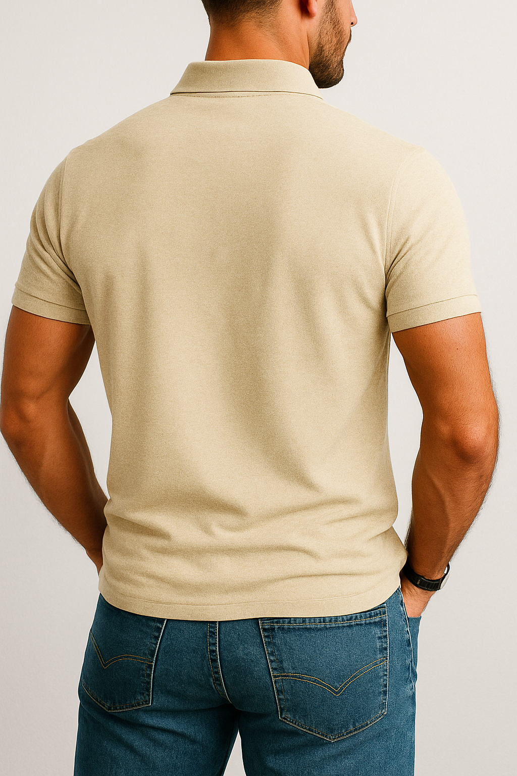 Pure Cotton Polo T-Shirt