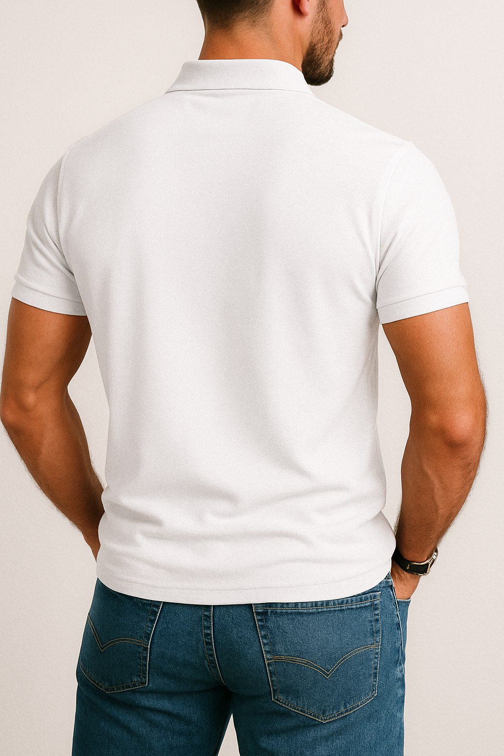 Pure Cotton Polo T-Shirt