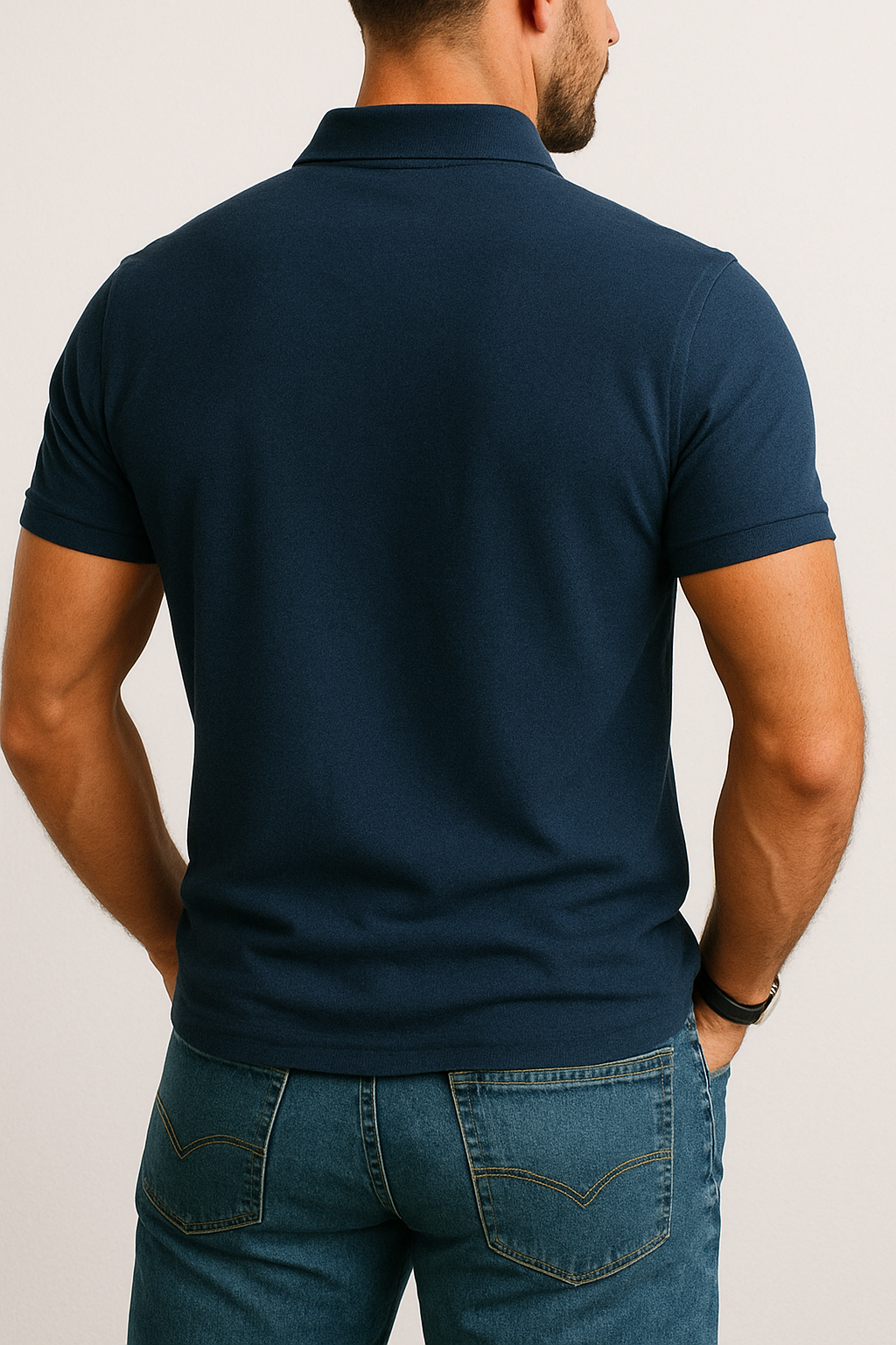 Pure Cotton Polo T-Shirt